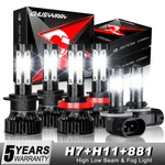 For Kia Soul 2012-2013 6X H7 H11 881 Led Headlight Fog Combo White Bulbs. Fixed Price $29.99.
