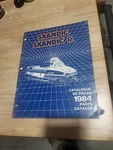 1984 Ski-doo Skandic & Snowmobile Parts Catalog Manual Diagrams. Fixed Price $34.97.
