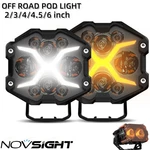Novsight Led Pod Work Lights Spot/flood Beam Jeep Suv Off Road Lamp 2/3/4/4.5/6". Fixed Price $79.99.
