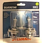 New 2 Pack Sylvania 9003 H3 Silverstar Headlamp Headlight Bulb. Fixed Price $20.99.