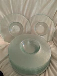 Steelite International Float Plate Collection. Green Color.. Fixed Price $150.00.