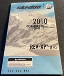 2010 Ski-doo Rev-xp (f/c) Paperback Printed Owners Manual 520000895 (267). Fixed Price $24.99.