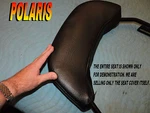 Polaris New Back Rest Cover Touring Sks Trail Sport Rmk Lite GT340 801. Fixed Price $49.95.