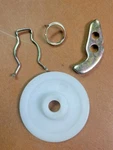 Recoil Starter Pawl Kit Arctic Cat Snowmobile All Models With Pull 1981-06. Fixed Price $11.95.