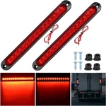 Nilight 2PCS 10INCH 15 Led Red Trailer Bar Park Stop Turn Tail Lights. Fixed Price $21.55.