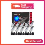 Brishine T5 74 2721 Led Bulbs Ultra Blue With Twist Lock Socket, Canbus Error Fr. Fixed Price $13.97.