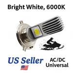 Ultra Ac/dc 85V Led Ski-doo Light Bulb Replaces 0609-956 12V 55/60W Visib. Fixed Price $14.99.
