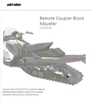 Ski-doo Oem REV-GEN4 Xs 129 & 137" Remote Coupler Block Adjuster KIT-860201902. Fixed Price $179.99.