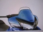 Two Powermadd Adjustable Windshield / Adds 3" Clear Ski-doo Brp Rev 2007-2008. Fixed Price $37.46.