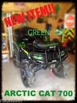 Arctic Cat Green Eyes Headlight Covers 06 07 08 10 11 12 Models 0509-044. Fixed Price $25.00.