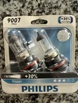 2 Philips 9007 Upgrade Vision HB5 Halogen Bright Light Bulb 65/55W Germany Beam. Fixed Price $22.99.