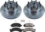 Disc Brake Rotors Pads For 1993-1995 Gmc G30 Single Rear Wheel H/d 3.5" Shoes. Fixed Price $302.00.