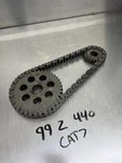 90-01 Arctic Cat Oem 72P-13 Wide Case Chain Top 0107-409 24T Bottom 0107-220 39T. Fixed Price $84.59.