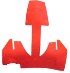 860200445 Ski-doo New Oem Extreme Skid Plate Red Bulkhead/chassis Protector Rev-. Fixed Price $110.00.