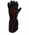 K1 Race Gear RS1 Reverse Stitch Kart Racing Gloves (red/black, 4X-SMALL). Fixed Price $49.99.