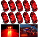 Nilight 2.5INCH Oval Side Marker 10PCS Red Diode Led Clearance. Fixed Price $19.99.