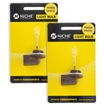Niche 894 Headlight Bulb For Yamaha SRX120 Snowmobiles Low Beam Pack. Fixed Price $18.97.