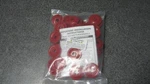 Woodys Round Digger 5/16" Hole Red Aluminum Backer Plates 48 Pack (AWA-3790). Fixed Price $65.95.