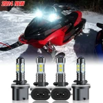 4X Led Headlights Combo Bulbs For Arctic Cat 0609-252 0609-251 High Low Beam Kit. Fixed Price $29.99.