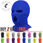 Winter Ski Mask 3 Hole Knitted Skull Balaclava Beanie Hat Men Outdoor Sports Cap. Fixed Price $7.85.