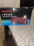 Fouwick Led Trailer Kit,license Plate Light, 12V,IP67 Waterproof Red. Fixed Price $25.00.