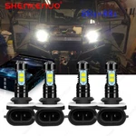 For Arctic Cat 400 500 650 700 Headlight Hi/lo Beam Led Bulbs 6000K White. Fixed Price $16.79.