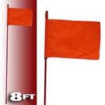 Firestik Stick W/orange Safety Flag 8FT F8-RED-8120R. Fixed Price $27.10.