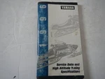 Oem Yamaha 1996 Snowmobile Service Data Manual LIT-12571-SD-96. Fixed Price $50.00.