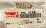 New Yamaha Compression Spring 90501-124L0-00. Fixed Price $10.00.