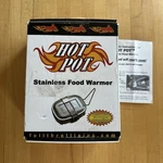 New Full Throttle Hot Pot Food Warmer 12-1826 Snowmobile Cooking Stainless. Fixed Price $29.99.