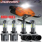 880 881 Led Headlight Bulbs For Arctic Cat Crossfire 800 Sno Pro Efi 2009-2011. Fixed Price $23.99.