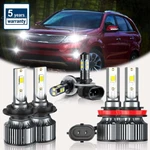 Para For Kia Sorento 2014-2016 6500K Combo Led Faro Alto Bajo + Luces Antiniebla. Fixed Price $34.99.