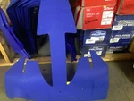 Ski-doo Rev-xp Oem Blue Extreme Skid Plate Mxz Renegade Xrs Tnt Gsx 500SS 800. Fixed Price $139.99.