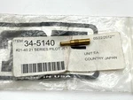 Dg 34-5140 #21-40 Series Pilot Jet Keihin Nos. Fixed Price $7.00.