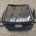 Ski-doo Snowmobile Tank Bag Map Holder Black Clear Nylon Zipper Pocket. Fixed Price $29.97.