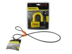 Kryptonite Evolution Series 4 Disc Lock Yellow And 525 2.5 Ft Looped Cable. Fixed Price $54.72.