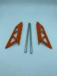 Arctic Cat Snowmobile Rack Kit Orange 5639-774. Fixed Price $47.04.