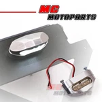 Universal Cnc Led License Plate Light For Motorcycles T410. Fixed Price $28.68.