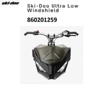 Ski-doo Oem 9"/23CM Ultra Low Windshield Kit (support Not Included) 860201259. Fixed Price $104.99.