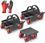 Snowmobile Dolly Heavy Duty With 3 Inch Caster Wheels,sled Dollies Set Of Hold. Fixed Price $75.63.