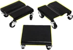 3 Pcs Snowmobile Dolly Set Anti-slip With Caster Wheels 1500 Lbs Moving Rollers. Fixed Price $53.68.