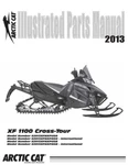 Arctic Cat 2013 Xf 1100 Cross-tour Parts Manual New. Fixed Price $27.00.