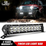 7INCH 120W Led Work Light Bar Dual Row Flood Spot For Jeep Ute 4WD Atv Utv 4X4. Fixed Price $11.89.