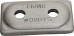 Woodys ADG-3775 Double Grand Digger Support Plate Aluminum 12/PK. Fixed Price $43.44.