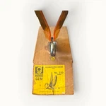 Packard Swan Hood Gem Illuminated Ornament NO.220 Amber Large Nos Original Box. Fixed Price $275.00.