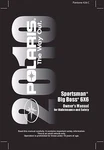 Polaris Owners Manual Book 2010 Sportsman Big Boss 6X6 800 Efi. Fixed Price $19.50.