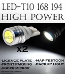 Pc T10 White High Power Led Plug & Play Interior Light Bulbs Easy Install Y684. Fixed Price $8.99.