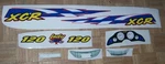 Polaris XC120 120XC XCR120 Snowmobile Cowling Hood Decal/sticker Kit. Fixed Price $119.00.