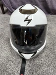 Scorpion Exo 900 Transformer Motorcycle Helmet White Adult Large. Fixed Price $69.95.