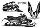 Snowmobile Sled Graphic Decals Stickers For Yamaha Apex 2006-2010 Nightwolf. Fixed Price $159.95.